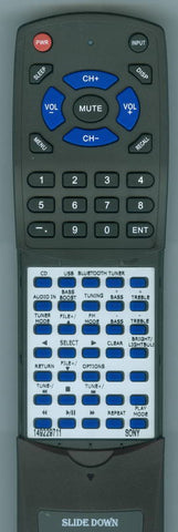 SONYBM RMANU171 Replacement Remote