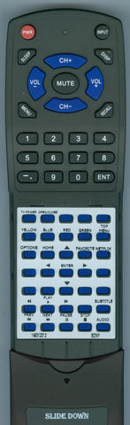 SONY- UBPUX700 Replacement Remote