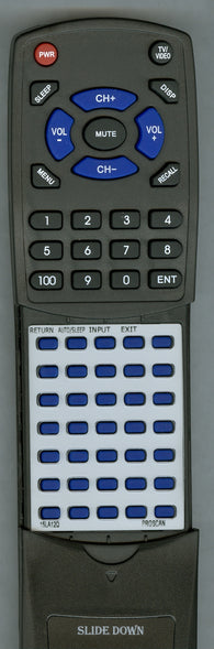 PROSCAN 19LA20QW Replacement Remote