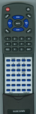 MONSTER-CABLE- MSB3786EO Replacement Remote