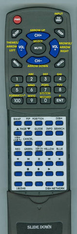 DISHNETWORKINSERT DISH NETWORK remote Replacement Remote