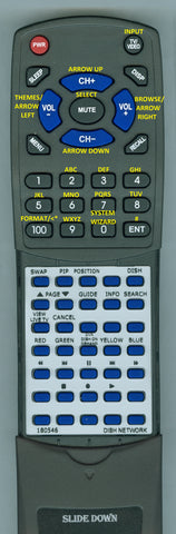 DISH-NETWORK--INSERT ViP 622 Replacement Remote