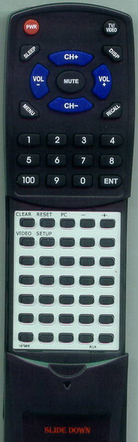 RCA RT187986 Replacement Remote