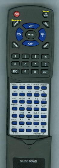 CH--INSERT SUBURBAN2007 Replacement Remote