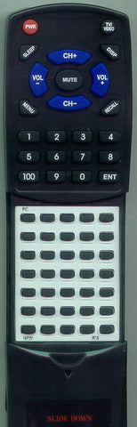 RCA 197031 Replacement Remote