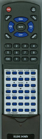 SANYO 1LB0U10B04000 Replacement Remote