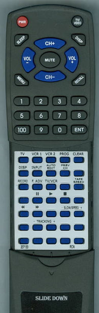 RCA RT207133 Replacement Remote