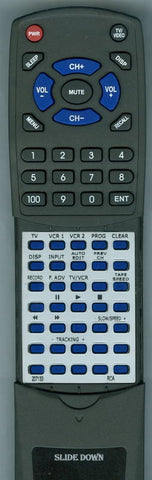 RCA 207133 Replacement Remote