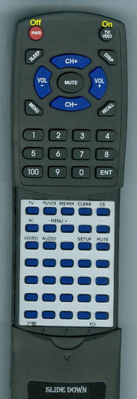 RCAInsert F35720SB Replacement Remote