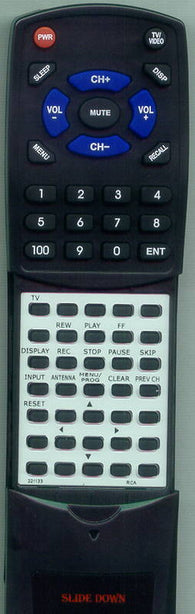 RCA RT221133 Replacement Remote