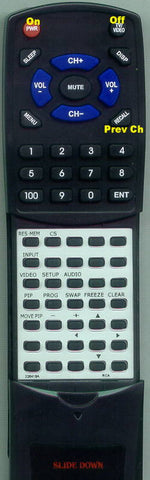 RCAINSERT RVM2750 Replacement Remote