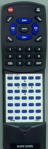 TOSHIBA 32AFX54 Replacement Remote