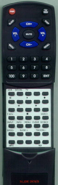 RCA 238510 Replacement Remote