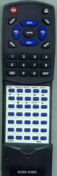 ONKYO RC109C Replacement Remote