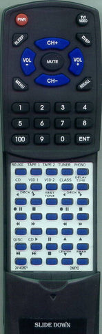 ONKYO 24140262Y Replacement Remote