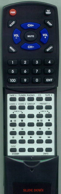 ONKYO 24140329Y Replacement Remote