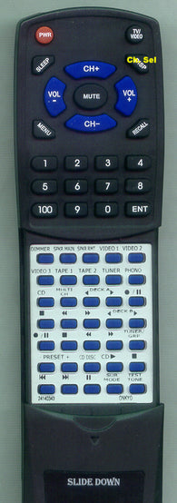 ONKYO 24140343 Replacement Remote