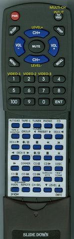 ONKYO--INSERT RT24140344 Replacement Remote