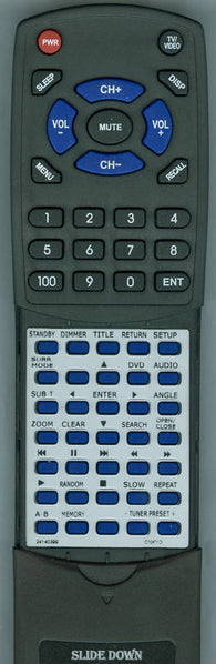 ONKYO 24140399 Replacement Remote