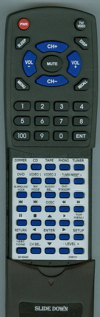 ONKYO RC443S Replacement Remote