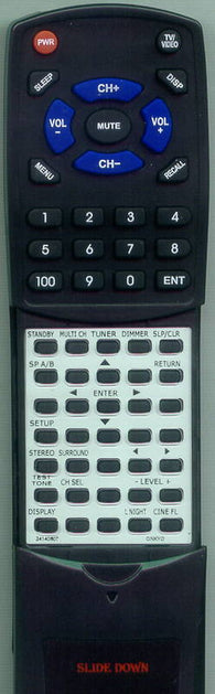 ONKYO RC-607M Replacement Remote