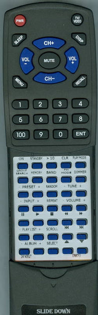 ONKYO A9555 Replacement Remote
