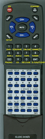 INTEGRA RC688M Replacement Remote