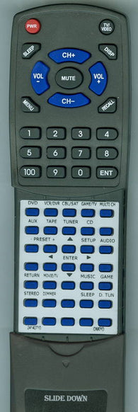 ONKYO RC710M Replacement Remote