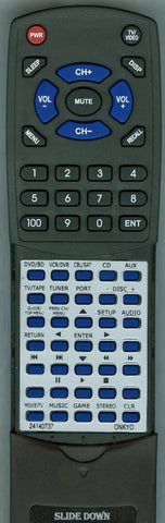 ONKYO 24140737 Replacement Remote