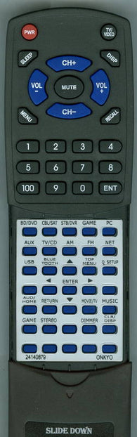 ONKYO 24140879 Replacement Remote
