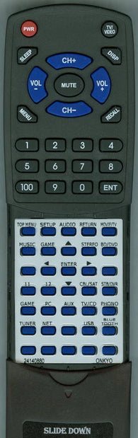 ONKYO RC-880M Replacement Remote