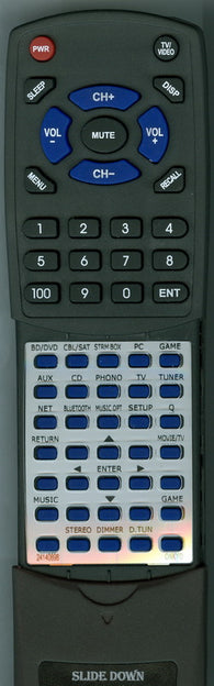 ONKYO RC-898M Replacement Remote