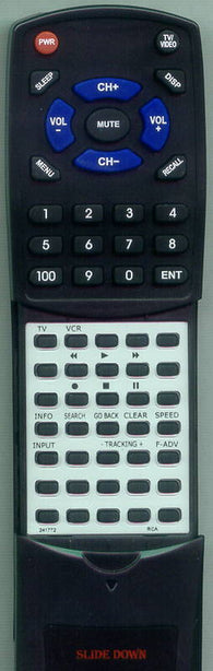 RCA 241772 Replacement Remote