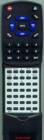 RCA F27442TX1 Replacement Remote