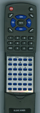 RCA CRK76WB3 Replacement Remote