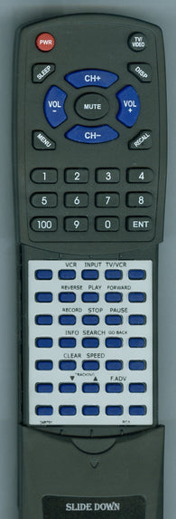 RCA RT248791 Replacement Remote