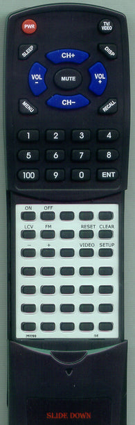 GE RT250099 Replacement Remote