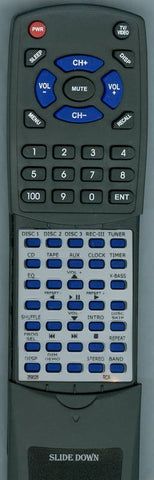 RCA RS2010 Replacement Remote