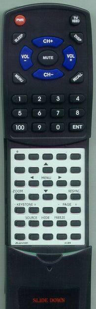 ACER 25J22VH001 Replacement Remote
