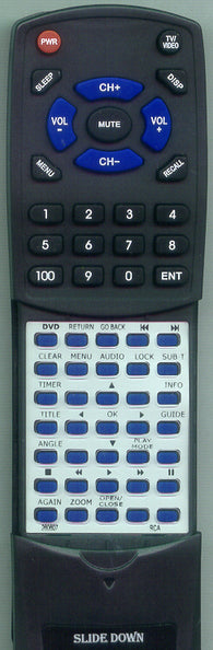 RCA-DVD RCR311DA1 Replacement Remote
