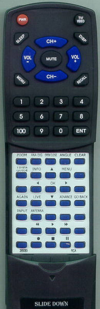 RCA RCR615DAM1 Replacement Remote