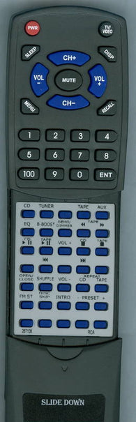 RCA RS2640B Replacement Remote