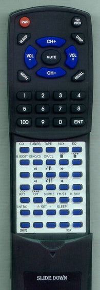 RCA RS2651 Replacement Remote
