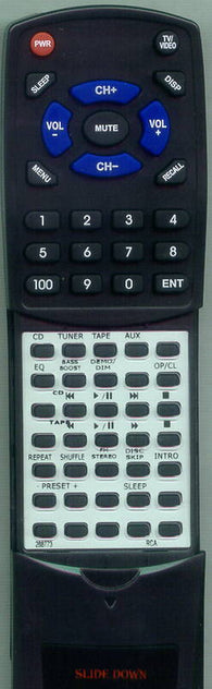 RCA RS2652C Replacement Remote