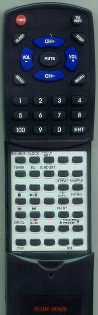 RCA RS2044B Replacement Remote