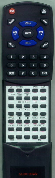 RCA RS2663 Replacement Remote