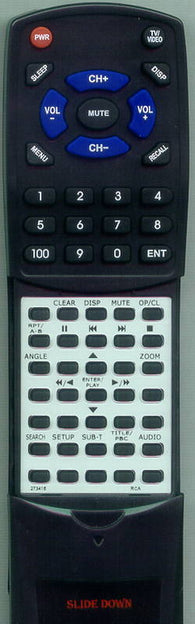 RCA RCR198DA1 Replacement Remote