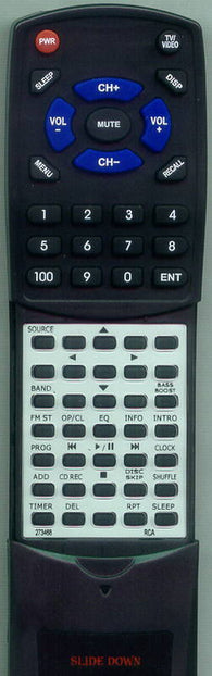 RCA RS2657 Replacement Remote
