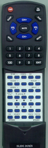 MITSUBISHI 290P005A10 Replacement Remote