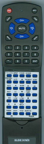 PROSCAN PLEDV2488A-Q Replacement Remote